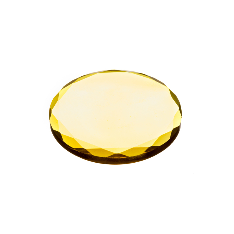 Kamień szklany do kleju - żółty 1