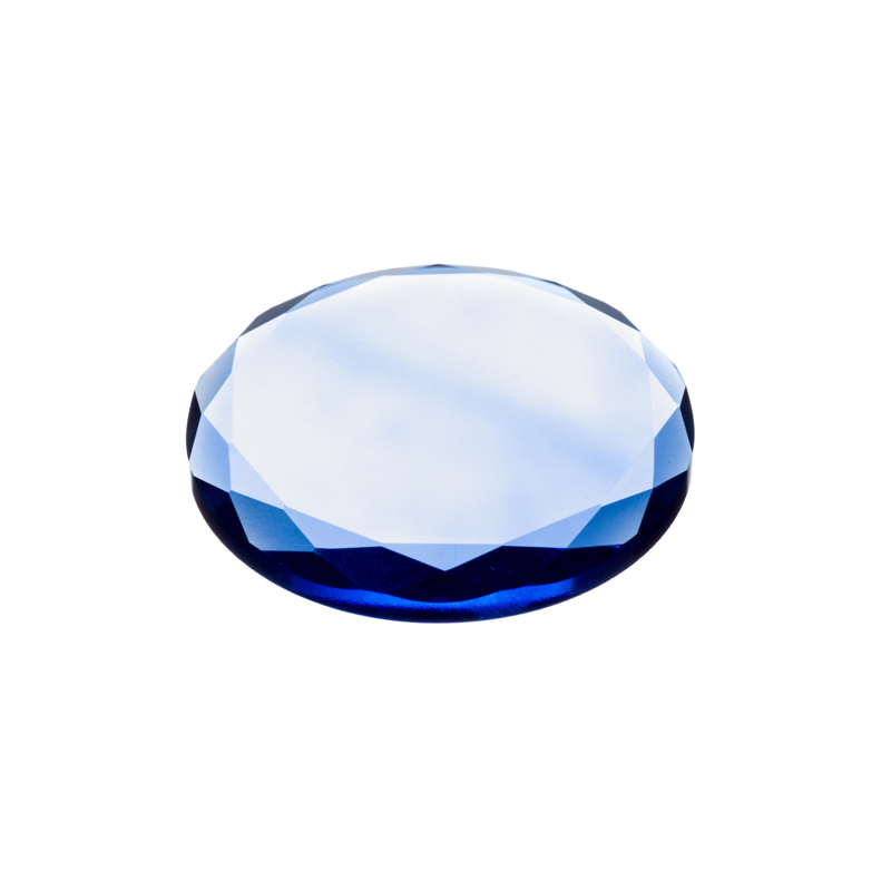 Kamień szklany do kleju - niebieski 1
