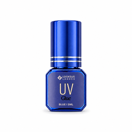 Klej UV do przedłużania rzęs - Niebieski 5ml