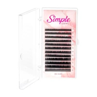 Rzęsy Simple Lashes - Mix (7-12mm), 0,07, C