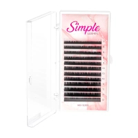 Rzęsy Simple Lashes - Mix (7-12mm), 0,07, D