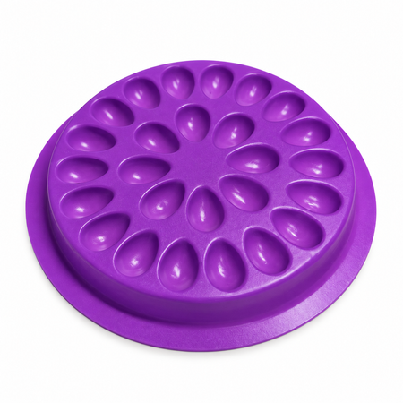Podstawka na klej - Glue Holder (fioletowy), 10szt
