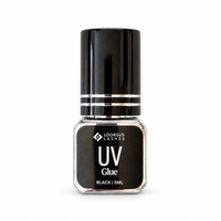 Koreański klej UV do przedłużania rzęs - Czarny 5ml