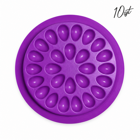Podstawka na klej - Glue Holder (fioletowy), 10szt