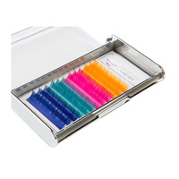 Rzęsy Color Mix - Rainbow, 0,07, D