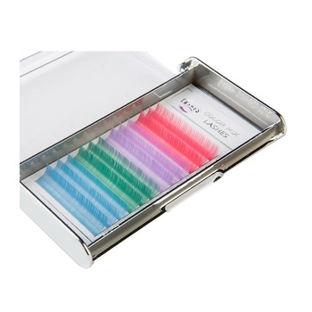Rzęsy Color Mix - Pastelove, 0,10, C